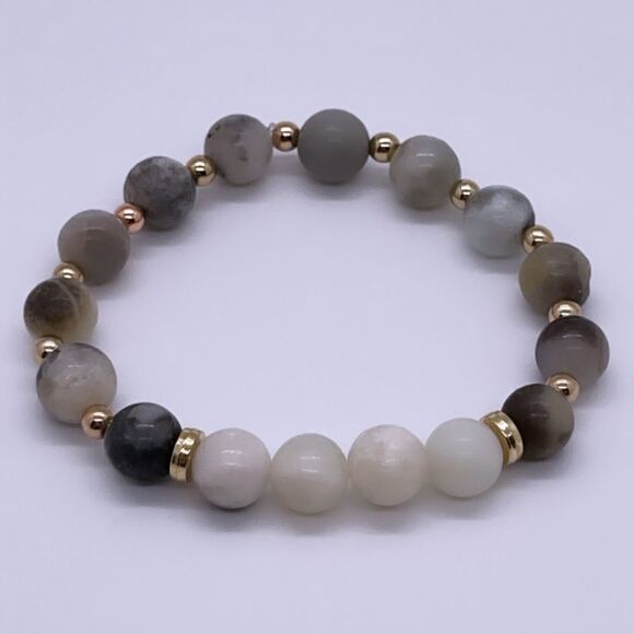 NWT Wool + Pepper Co. Beaded Bracelet - Earth - Picture 1 of 4